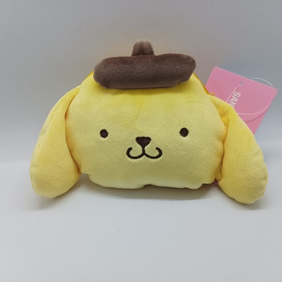 Pompompurin sanrio face plush pouch - Picture 10 of 10